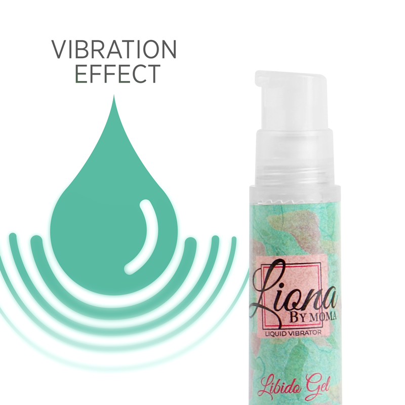 LIONA BY MOMA - LIQUID VIBRATOR LIBIDO GEL 6 ML - NOCTURNA DESIRES
