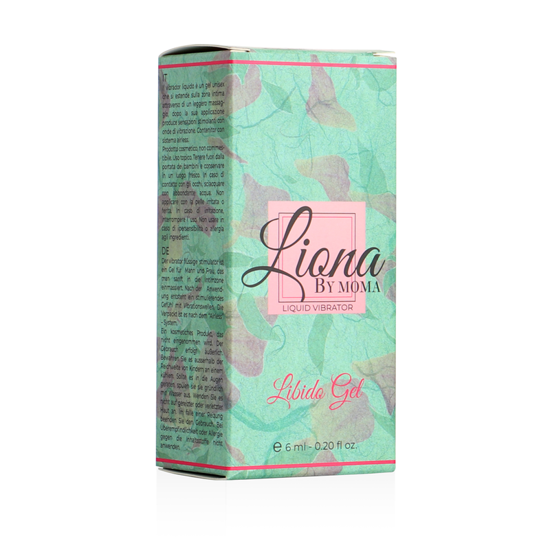 LIONA BY MOMA - LIQUID VIBRATOR LIBIDO GEL 6 ML - NOCTURNA DESIRES