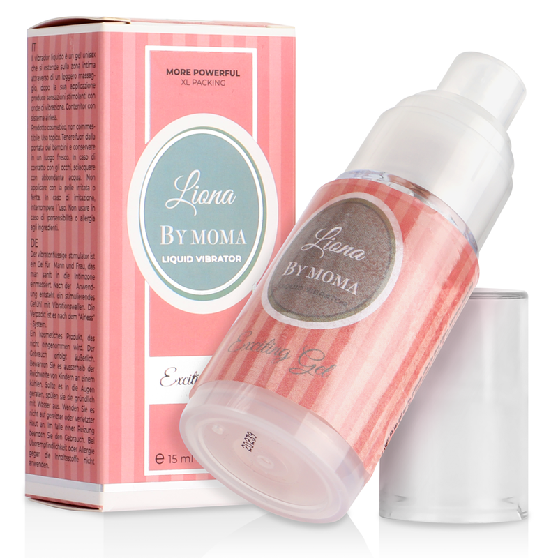 LIONA BY MOMA - LIQUID VIBRATOR EXCITING GEL15 ML - NOCTURNA DESIRES