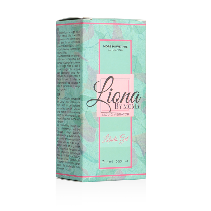 LIONA BY MOMA - LIQUID VIBRATOR LIBIDO GEL 15 ML - NOCTURNA DESIRES
