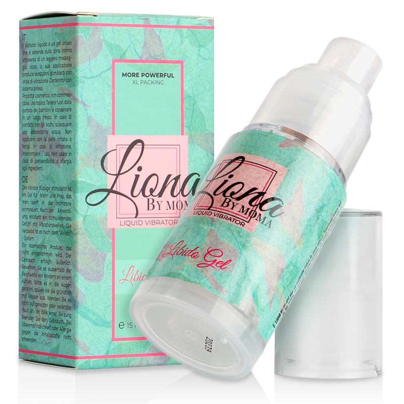 LIONA BY MOMA - LIQUID VIBRATOR LIBIDO GEL 15 ML - NOCTURNA DESIRES