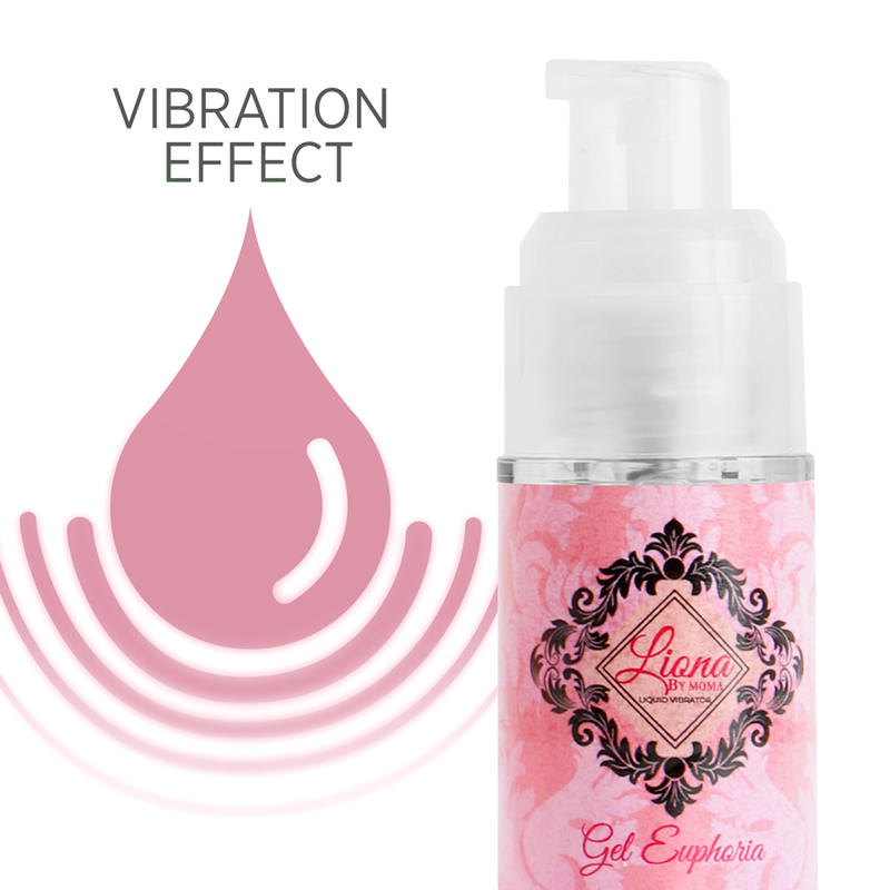 LIONA BY MOMA - LIQUID VIBRATOR EUPHORIA GEL 15 ML - NOCTURNA DESIRES