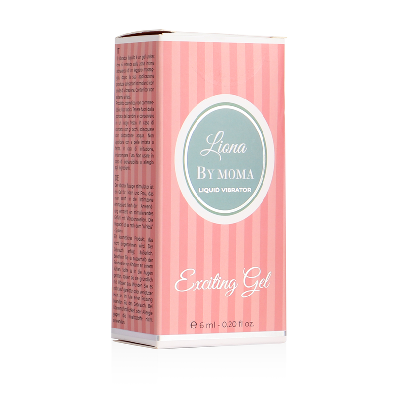 LIONA BY MOMA - LIQUID VIBRATOR EXCITING GEL 6 ML - NOCTURNA DESIRES