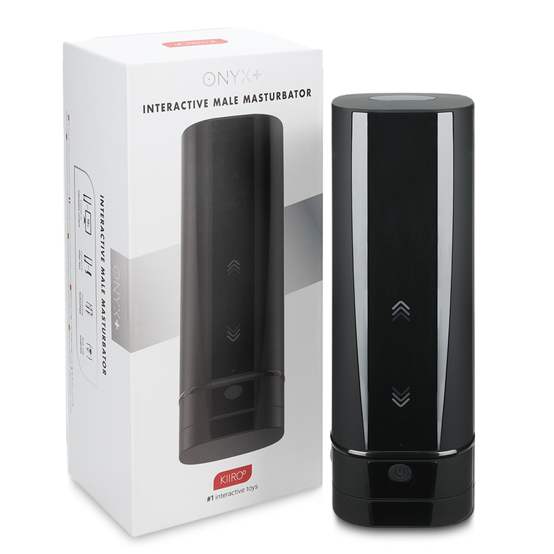 KIIROO - ONYX+ TELEDILDONIC MASTURBATOR WITH SKIN TEXTURE - NOCTURNA DESIRES