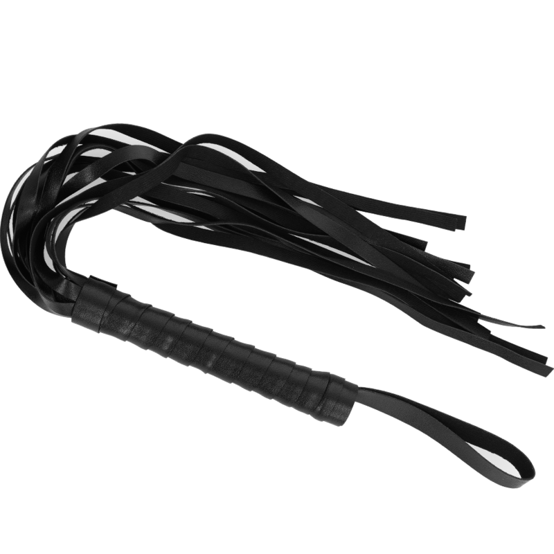 INTENSE - FETISH VEGAN LEATHER FLOGGER - NOCTURNA DESIRES