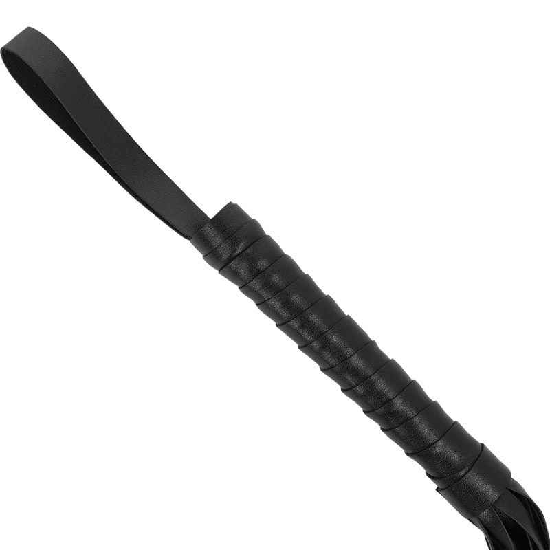 INTENSE - FETISH VEGAN LEATHER FLOGGER - NOCTURNA DESIRES