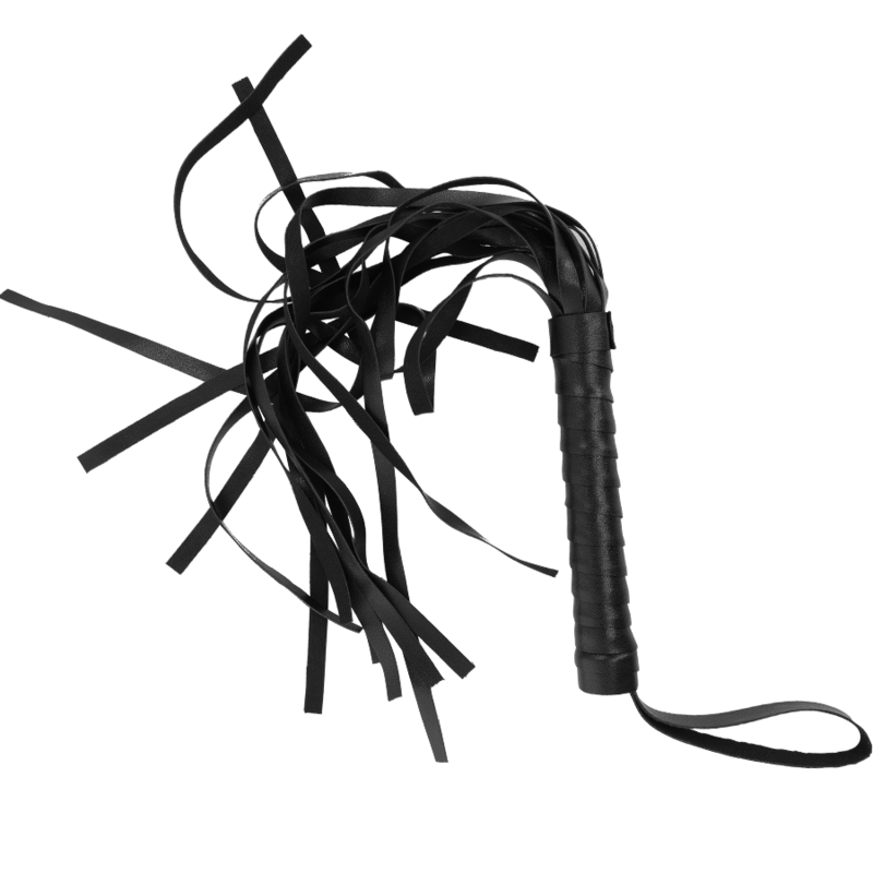 INTENSE - FETISH VEGAN LEATHER FLOGGER - NOCTURNA DESIRES