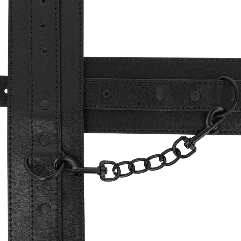 INTENSE - FETISH VEGAN LEATHER ANKLE CUFFS - NOCTURNA DESIRES