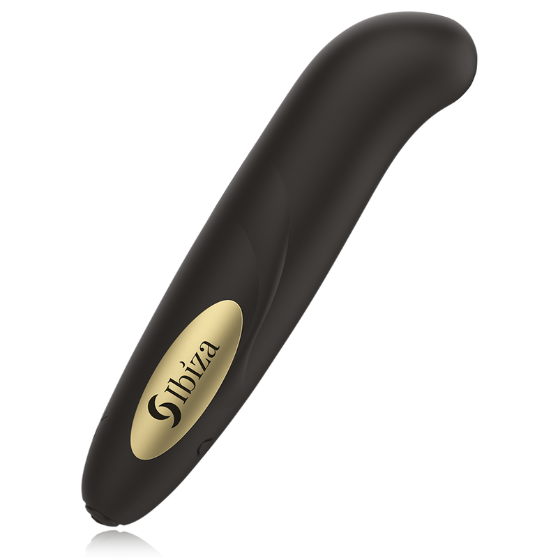 IBIZA - CLIT STIMULATOR USB CHARGER 10 VIBRATION MODES GOLDEN 13 X 2,9 - NOCTURNA DESIRES