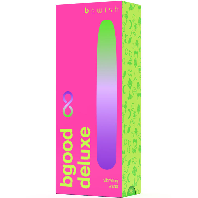 B SWISH - BGOOD INFINITE DELUXE RECHARGEABLE VIBRATOR BLUE SILICONE - NOCTURNA DESIRES