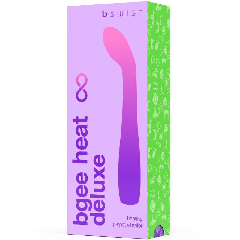 B SWISH - BGEE HEAT INFINITE DELUXE RECHARGEABLE VIBRATOR LAVENDER SILICONE - NOCTURNA DESIRES