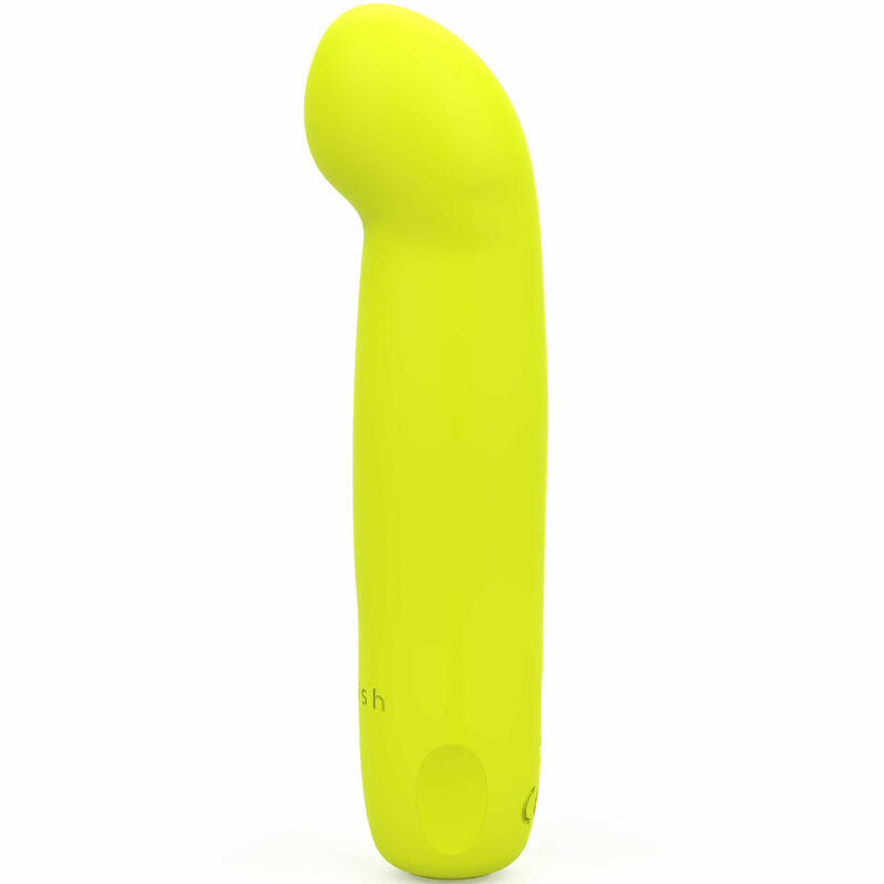 B SWISH - BCUTE CURVE INFINITE CLASSIC RECHARGEABLE SILICONE VIBRATOR YELLOW - NOCTURNA DESIRES
