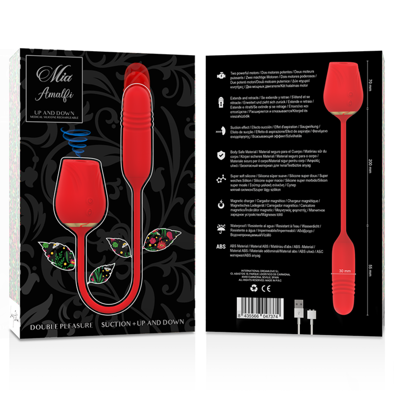 MIA - AMALFI DOUBLE PLEASURE SUCTION + UP AND DOWN - NOCTURNA DESIRES