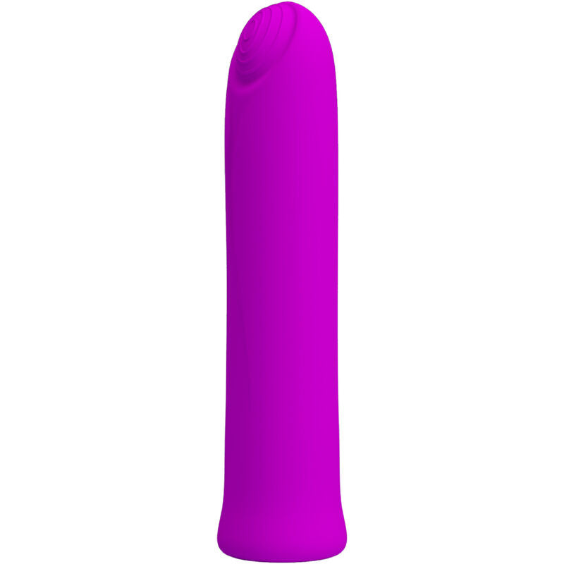 PRETTY LOVE - CURTIS MINI SUPER POWER VIBRATOR 12 VIOLET SILICONE VIBRATIONS - NOCTURNA DESIRES