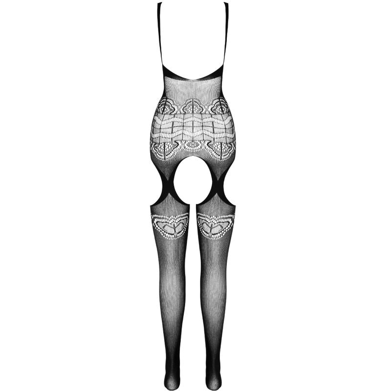 PASSION - ECO COLLECTION BODYSTOCKING ECO BS005 BLACK - NOCTURNA DESIRES