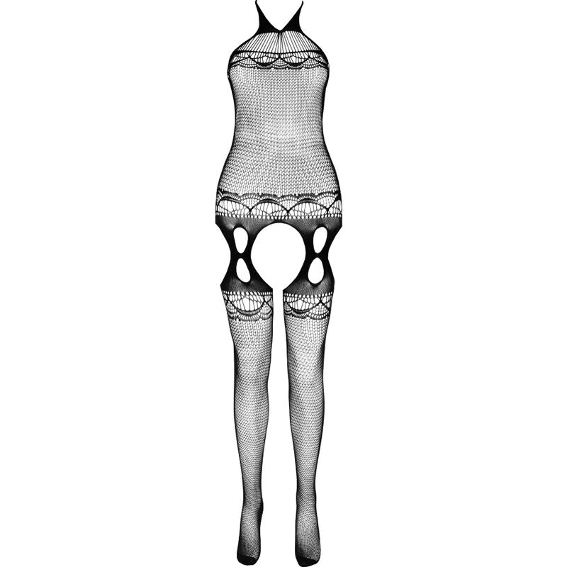 PASSION - ECO COLLECTION BODYSTOCKING ECO BS006 BLACK - NOCTURNA DESIRES