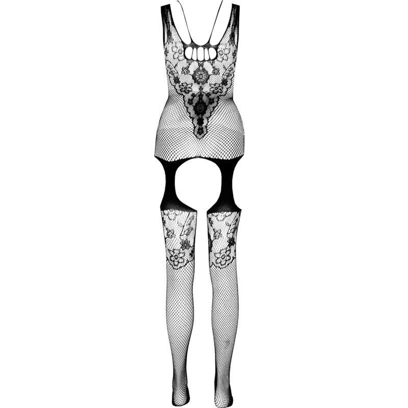 PASSION - ECO COLLECTION BODYSTOCKING ECO BS011 WHITE - NOCTURNA DESIRES