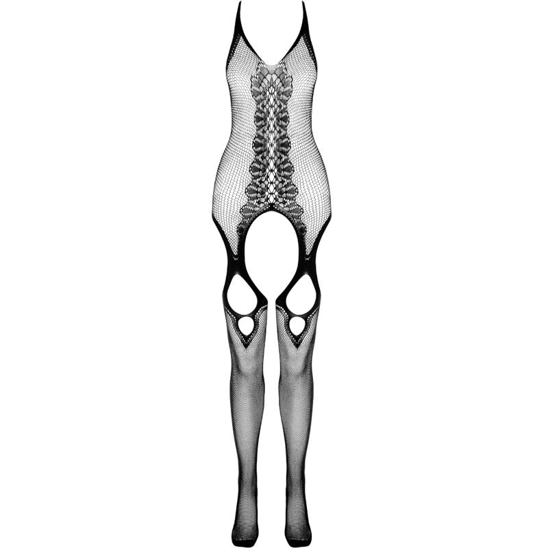 PASSION - ECO COLLECTION BODYSTOCKING ECO BS013 BLACK - NOCTURNA DESIRES