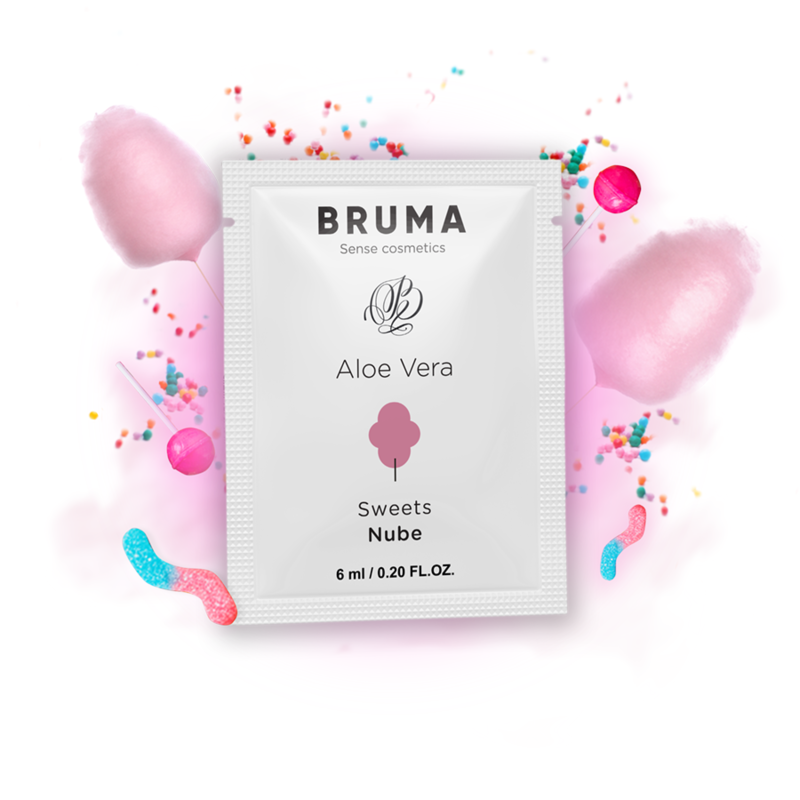 BRUMA - ALOE VERA SLIDING GEL SWEETS FLAVOR 6 ML - NOCTURNA DESIRES