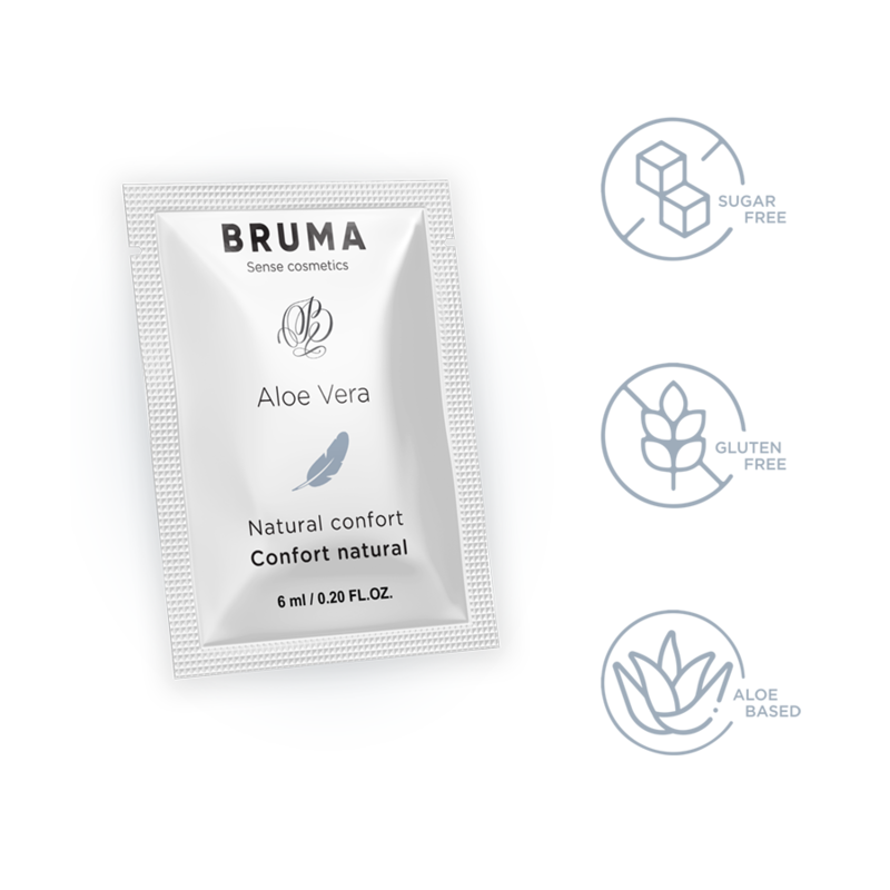 BRUMA - ALOE VERA SLIDING GEL NATURAL CONFORT 6 ML - NOCTURNA DESIRES