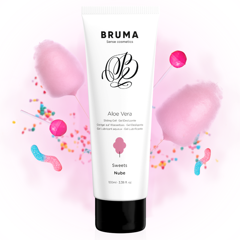 BRUMA - ALOE VERA SLIDING GEL SWEETS FLAVOR 100 ML - NOCTURNA DESIRES