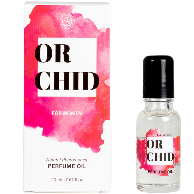 SECRETPLAY - ORCHID PERFUME IN OIL PHEROMONES WOMEN 20 ML - NOCTURNA DESIRES