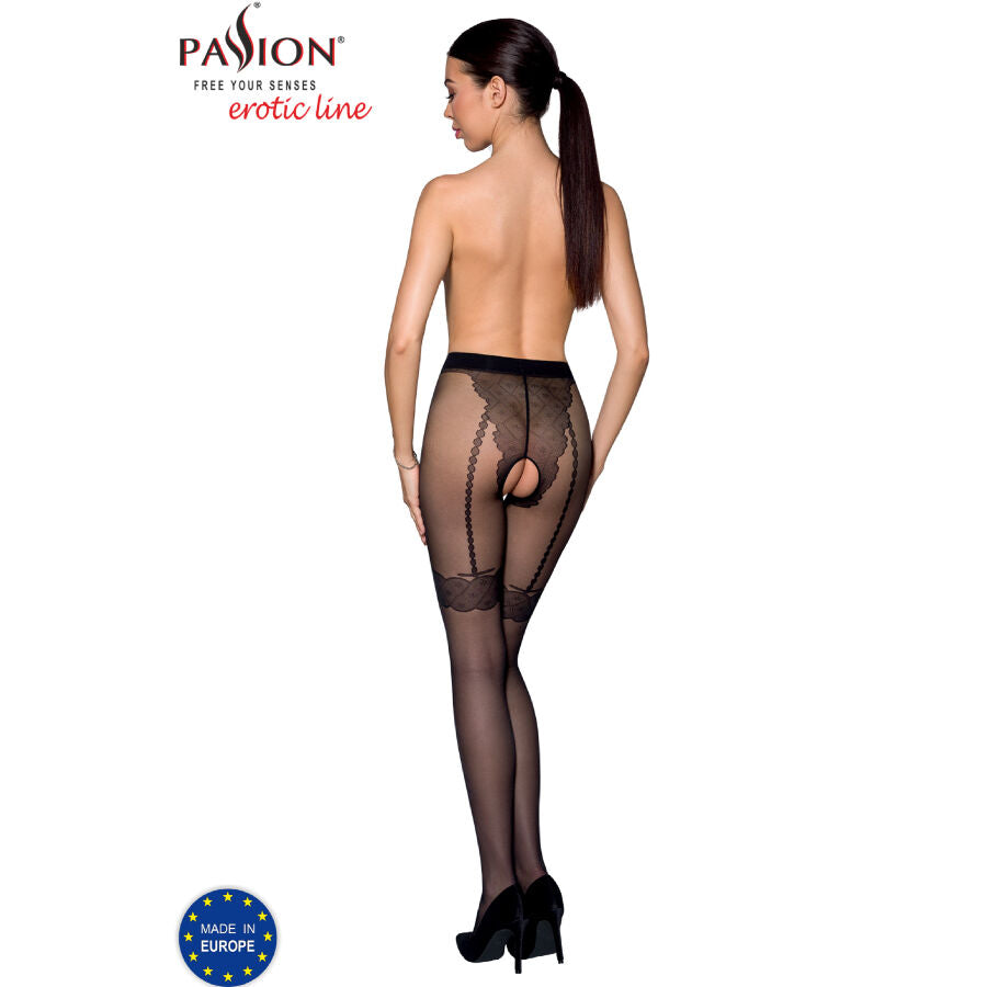 PASSION - TIOPEN 016 BLACK TIGHTS 1/2 20 DEN - NOCTURNA DESIRES