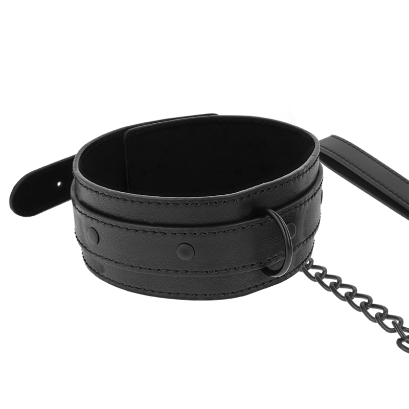 INTENSE - FETISH VEGAN LEATHER COLLAR - NOCTURNA DESIRES