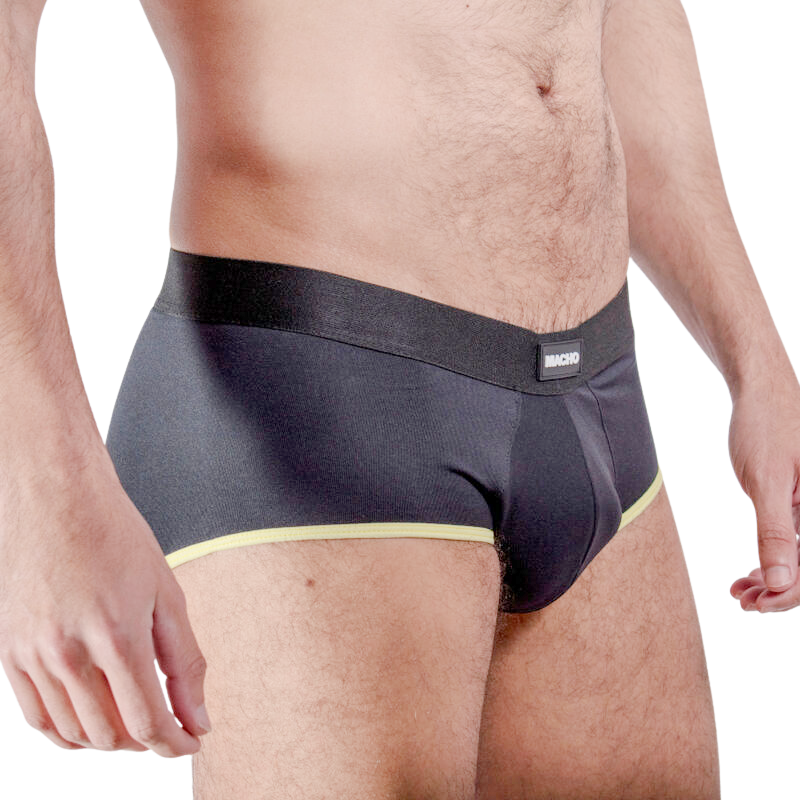 MACHO - MS24A BRIEF DARK YELLOW UNDERPANTS S - NOCTURNA DESIRES