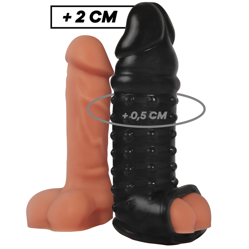 VIRILXL - PENIS EXTENSION AND SHEATH V11 BLACK - NOCTURNA DESIRES