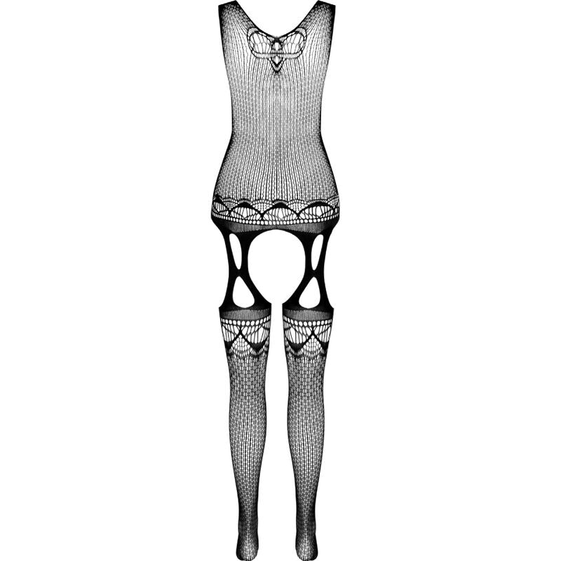 PASSION - BS099 BLACK BODYSTOCKING ONE SIZE - NOCTURNA DESIRES