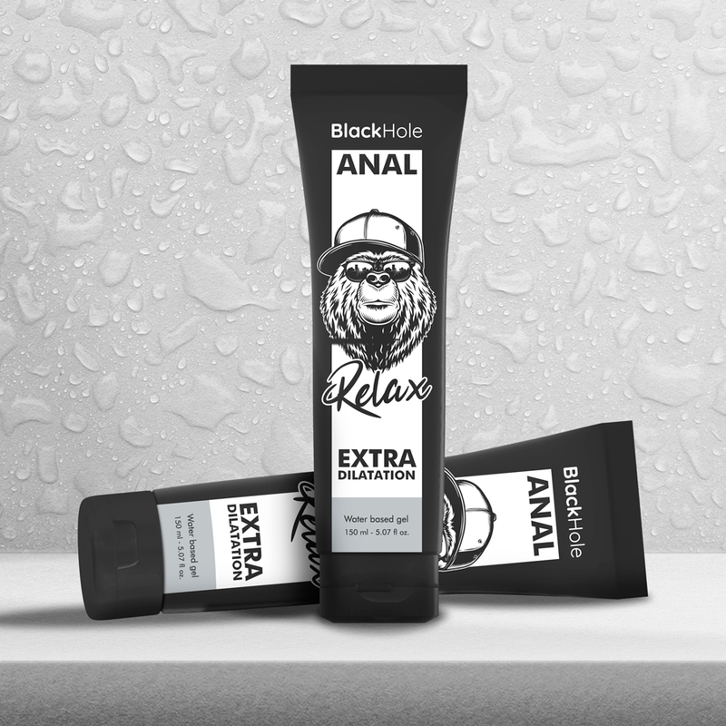 BLACK HOLE - WATER BASE GEL ANAL DILATION 150 ML - NOCTURNA DESIRES