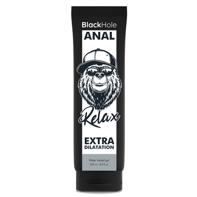 BLACK HOLE - WATER BASE GEL ANAL DILATION 250 ML - NOCTURNA DESIRES