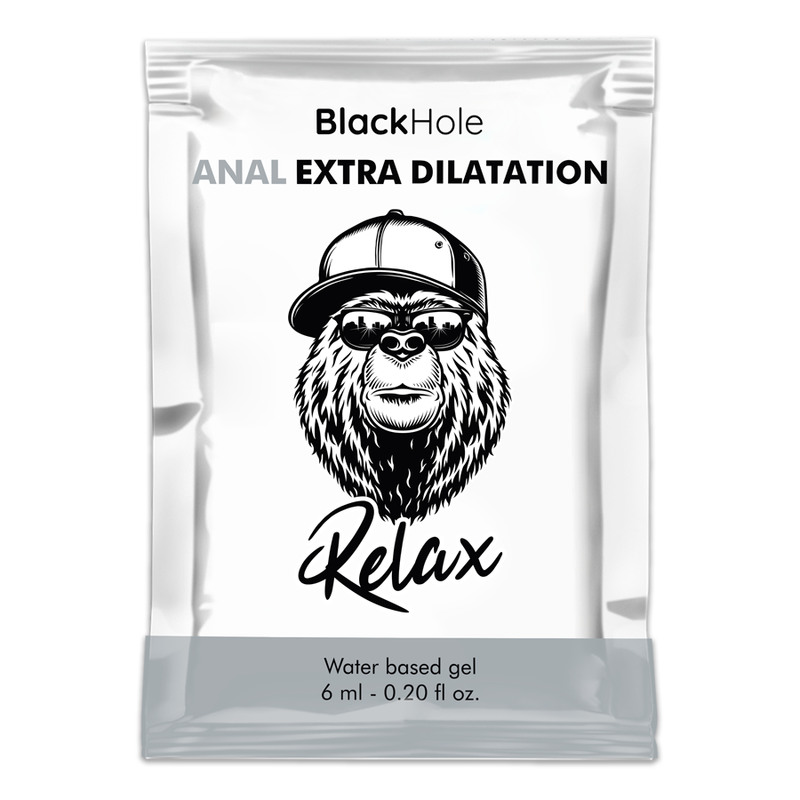 BLACK HOLE - WATER BASED GEL EXTRA DILATATION 6 ML SINGLE DOSE - NOCTURNA DESIRES