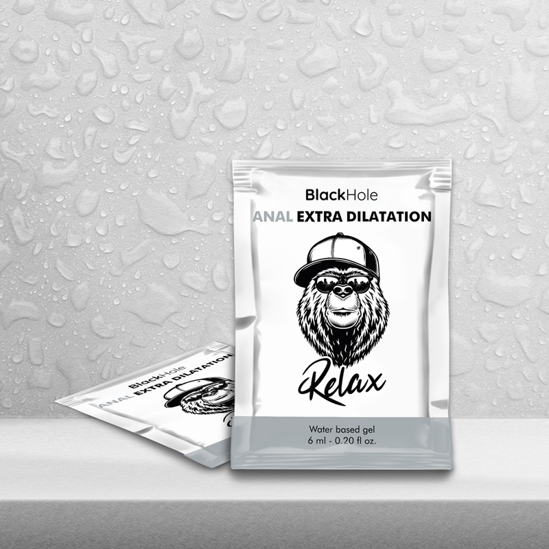 BLACK HOLE - WATER BASED GEL EXTRA DILATATION 6 ML SINGLE DOSE - NOCTURNA DESIRES