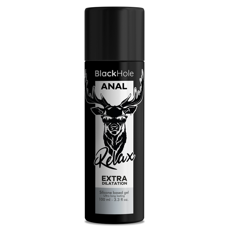 BLACK HOLE - GEL SILICONE BASE ANAL DILATION 100 ML - NOCTURNA DESIRES