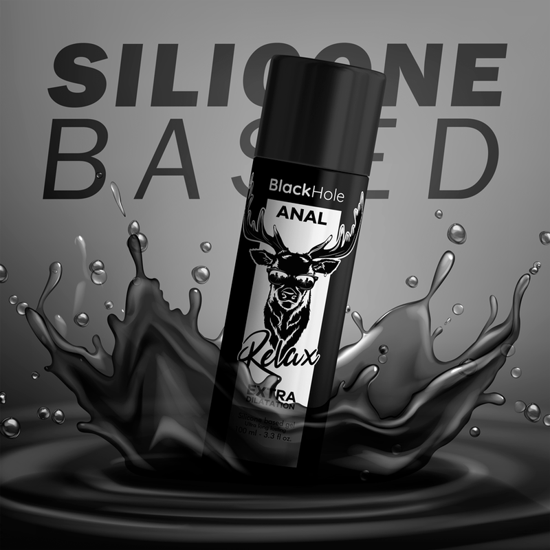 BLACK HOLE - GEL SILICONE BASE ANAL DILATION 100 ML - NOCTURNA DESIRES