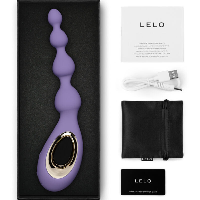 LELO - SORAYA BEADS VIOLET ANAL MASSAGER - NOCTURNA DESIRES
