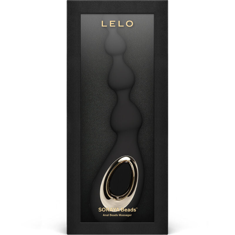 LELO - SORAYA BEADS BLACK ANAL MASSAGER - NOCTURNA DESIRES