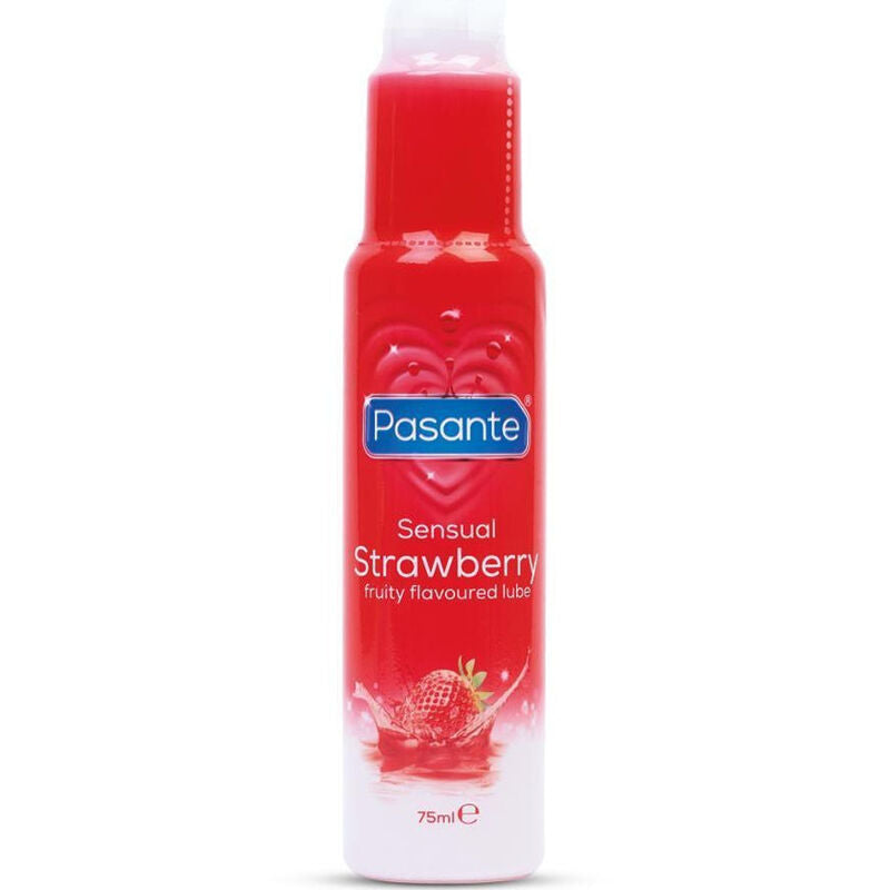 PASANTE - LUBRICANTE FLAVOR STRAWBERRY 75 ML - NOCTURNA DESIRES