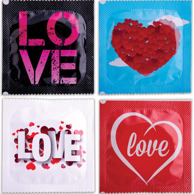 PASANTE - CONDOMS LOVE BAG 144 UNITS - NOCTURNA DESIRES