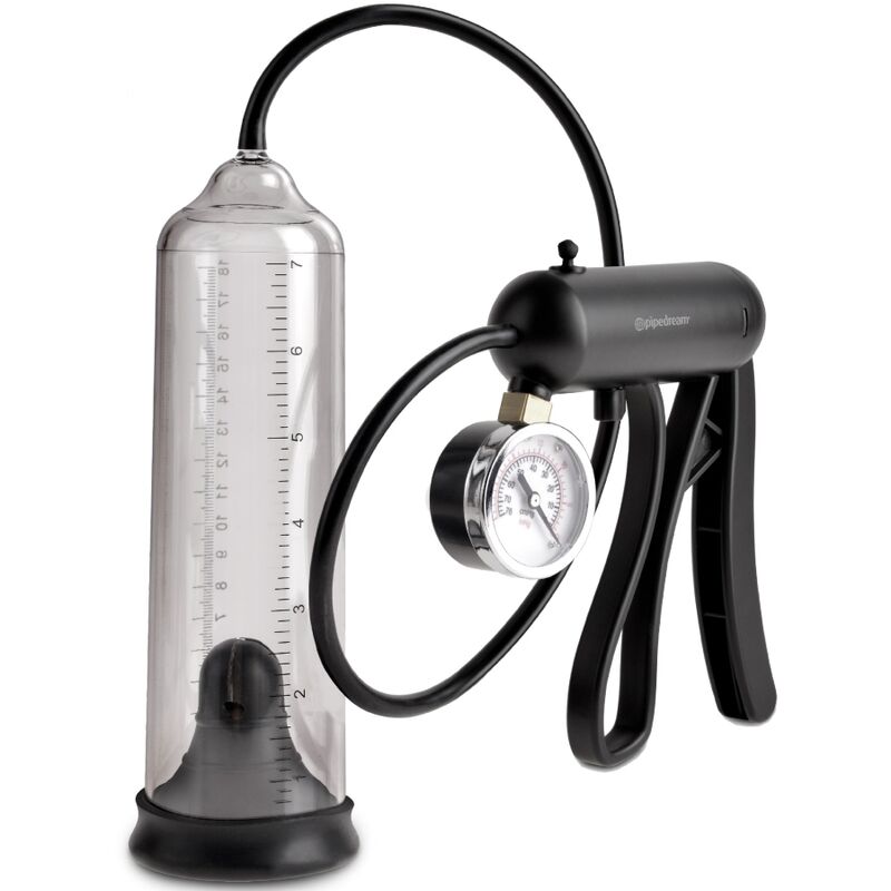 PUMP WORX - PRO-GAUGE POWER PUMP TRANSPARENT - NOCTURNA DESIRES
