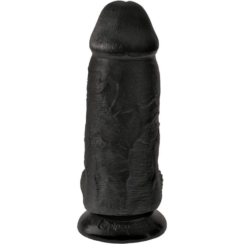 KING COCK - CHUBBY REALISTIC PENIS 23 CM BLACK - NOCTURNA DESIRES