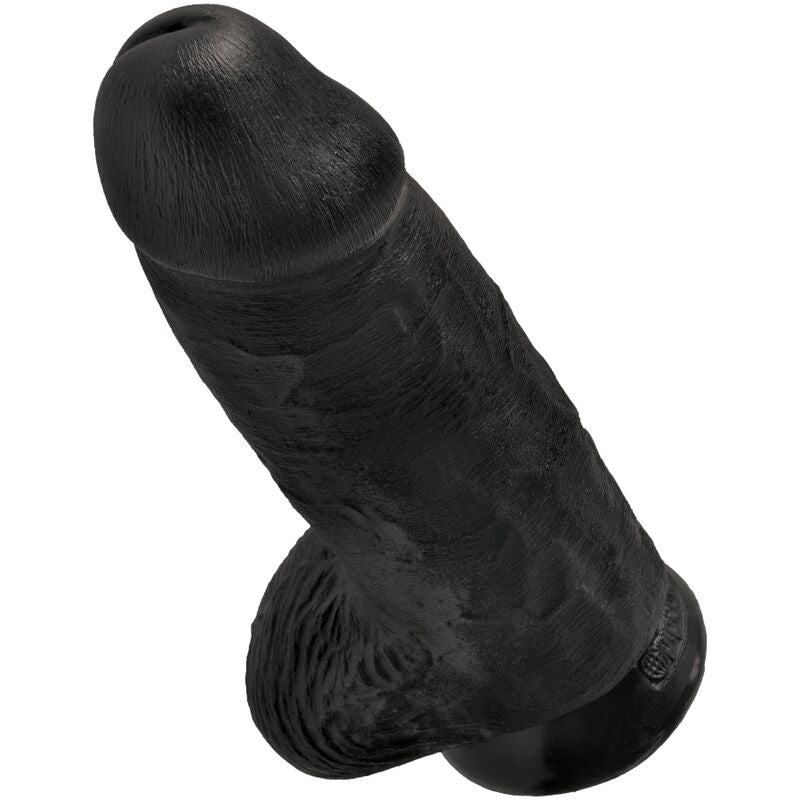 KING COCK - CHUBBY REALISTIC PENIS 23 CM BLACK - NOCTURNA DESIRES
