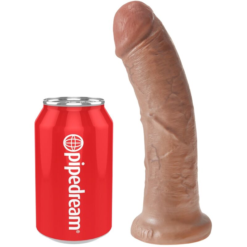 KING COCK - REALISTIC PENIS 19.5 CM CARAMEL - NOCTURNA DESIRES