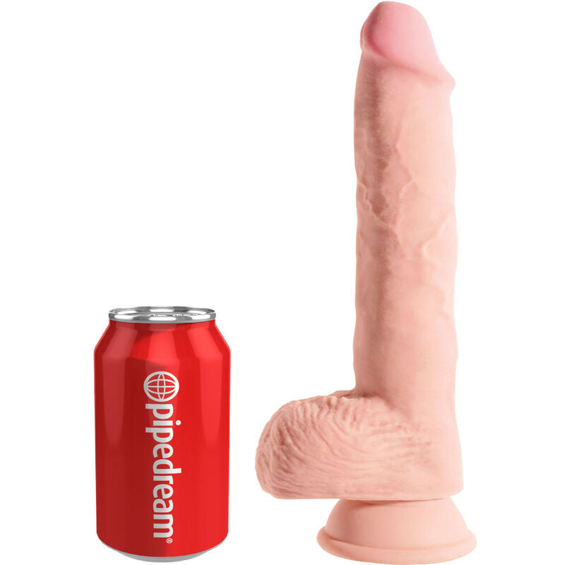KING COCK - REALISTIC PENIS WITH BALLS 19.4 CM LIGHT - NOCTURNA DESIRES