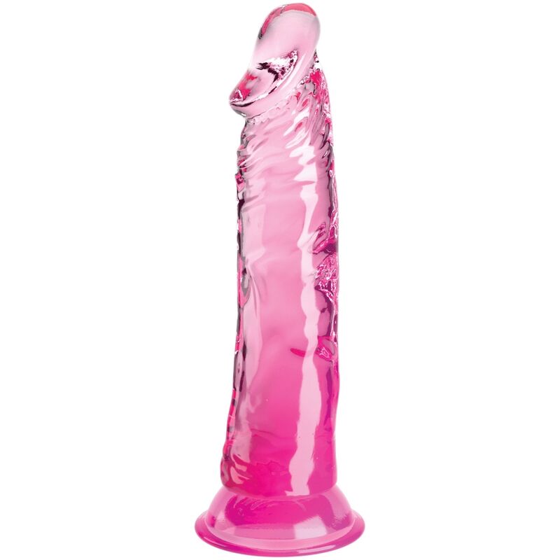 KING COCK - CLEAR REALISTIC PENIS 19.7 CM PINK - NOCTURNA DESIRES