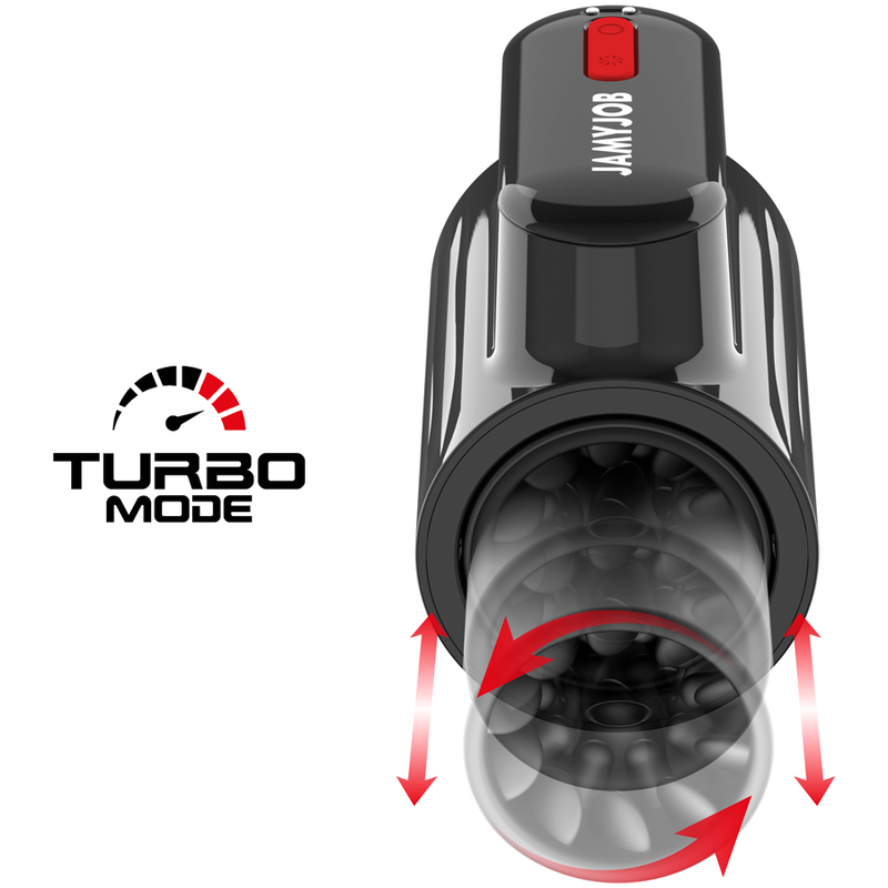 JAMYJOB - VORTEX THRUSTING AND 360 ROTATE TECH TURBO MODE MASTURBATOR - NOCTURNA DESIRES