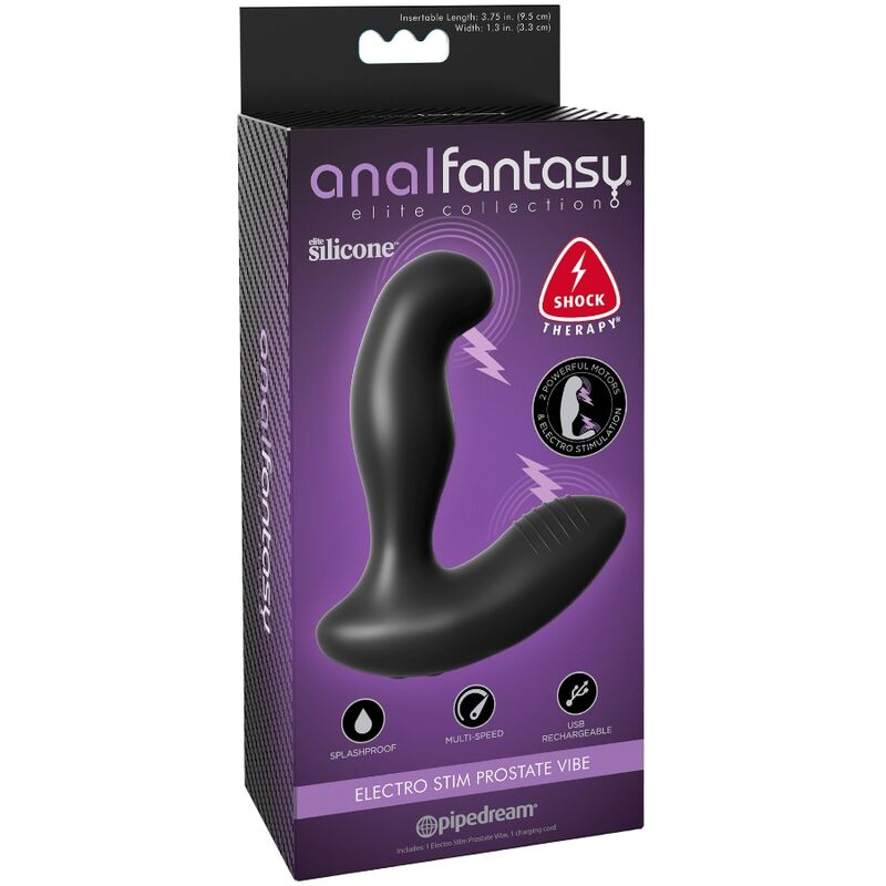 ANAL FANTASY ELITE COLLECTION - ELECTRO STIM VIBRATOR PROSTATE MASSAGER - NOCTURNA DESIRES