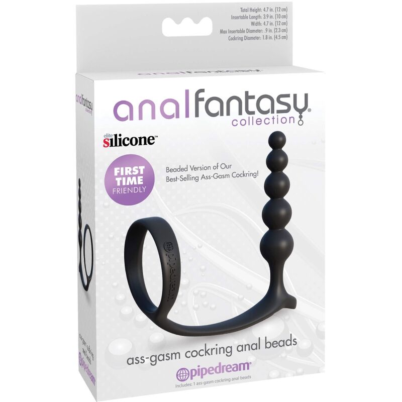 ANAL FANTASY ELITE COLLECTION - ANAL BALLS ASS-GASM COCKRING - NOCTURNA DESIRES
